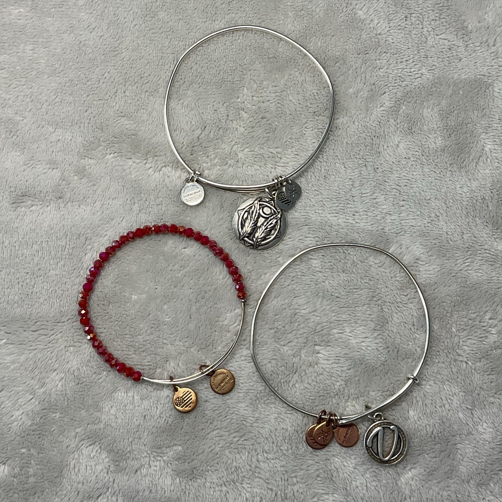 Alex and Ani Bracelet Stack – Set of 3